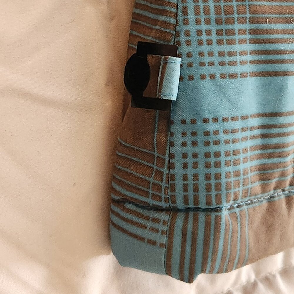 Roxy plaid snowboarding ski snow mobile jacket coat fur - Picture 12 of 15